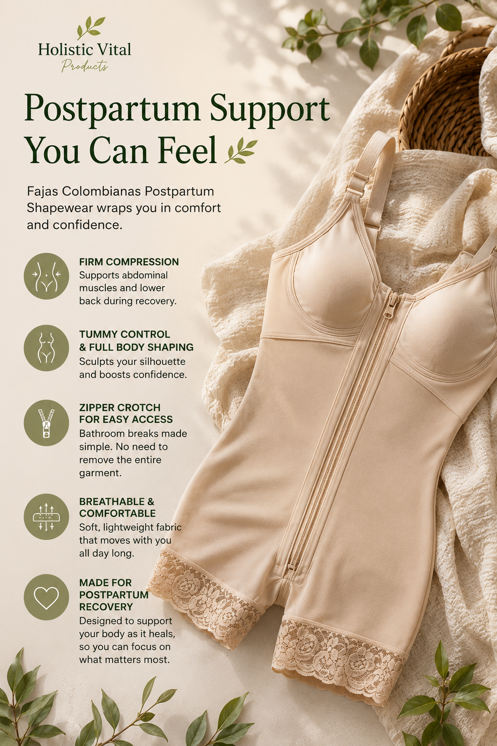 Fajas Colombianas Postpartum Shapewear