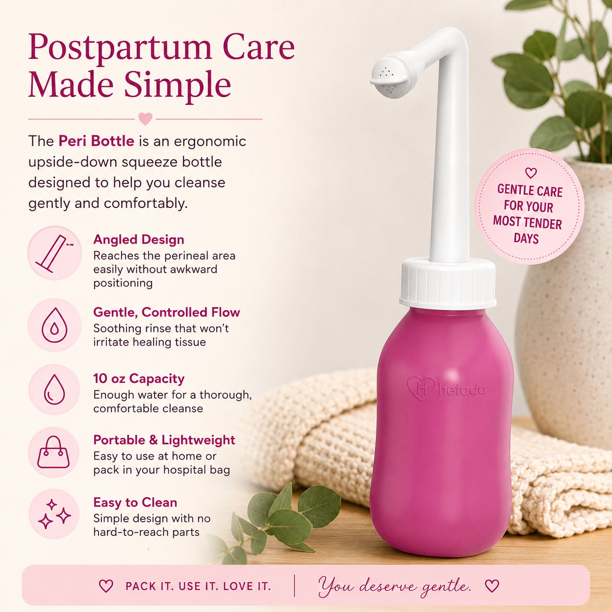 Peri Bottle for Postpartum Care