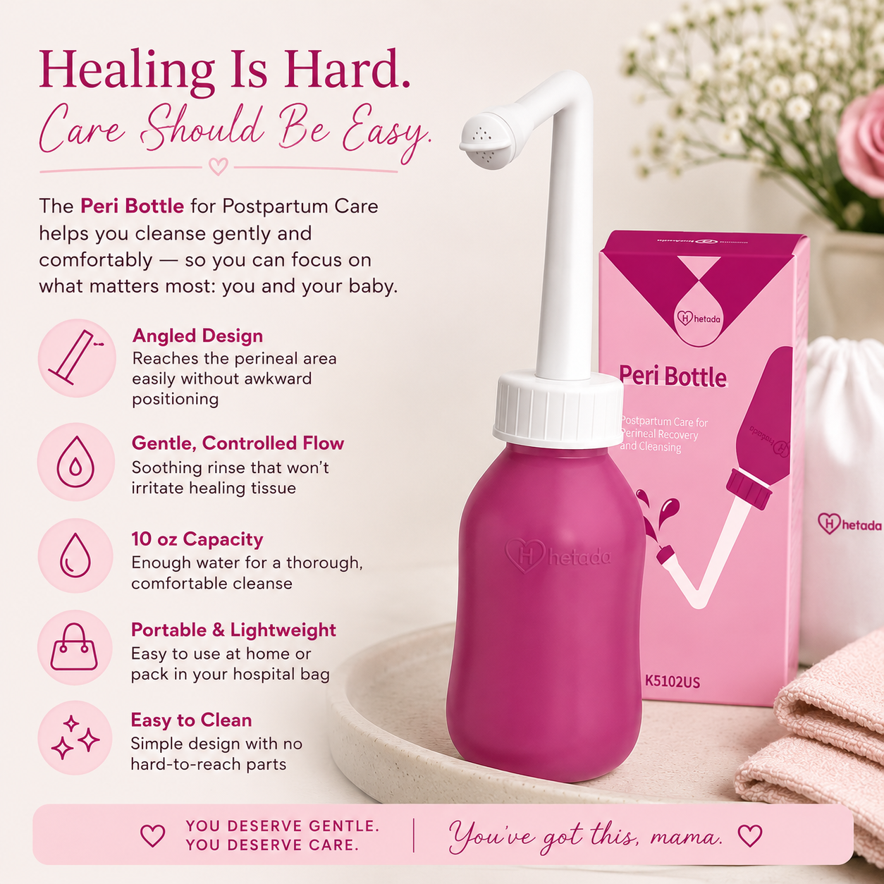 Peri Bottle for Postpartum Care