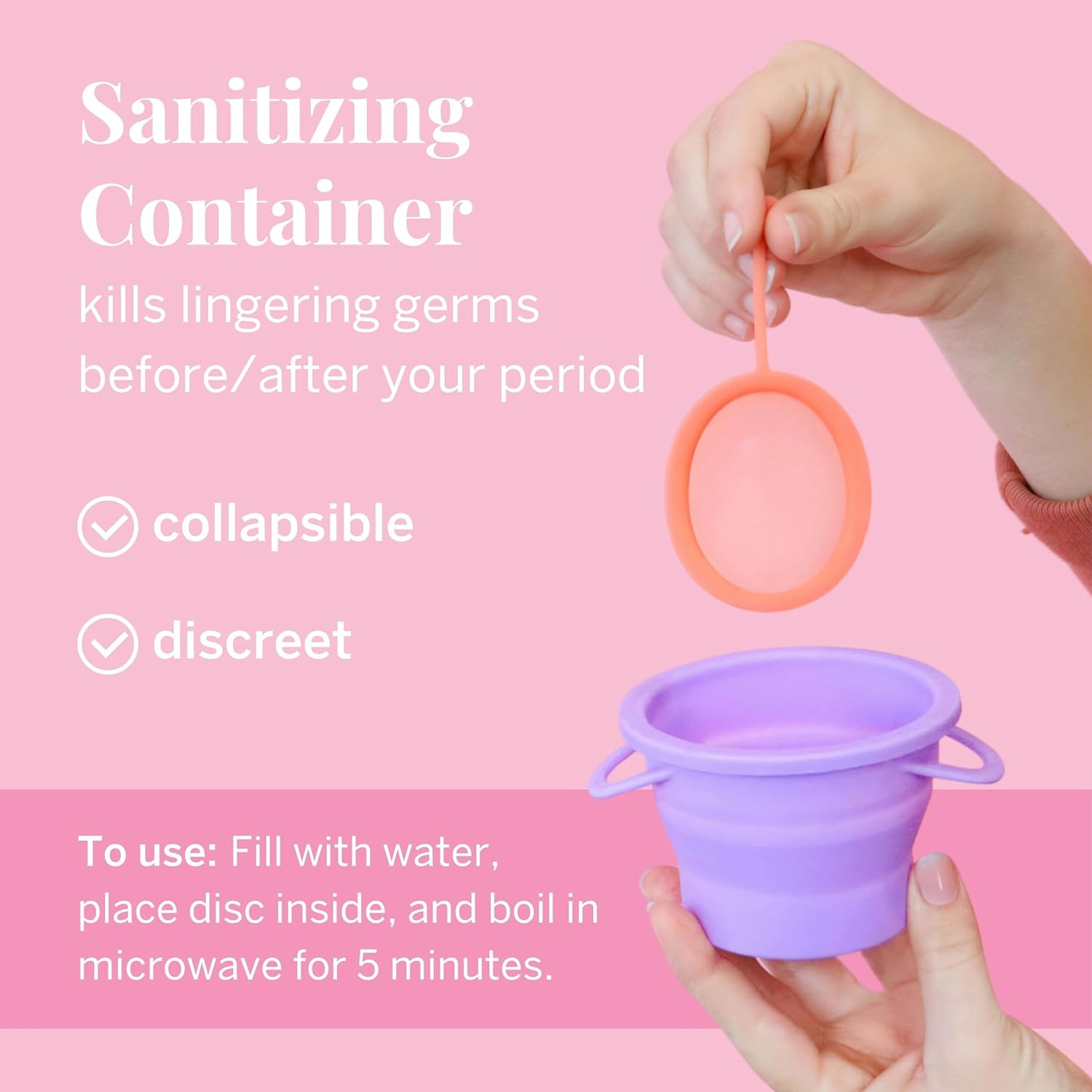 Pixie Menstrual Disc Starter Kit — Medical-Grade Silicone, All-Inclusive