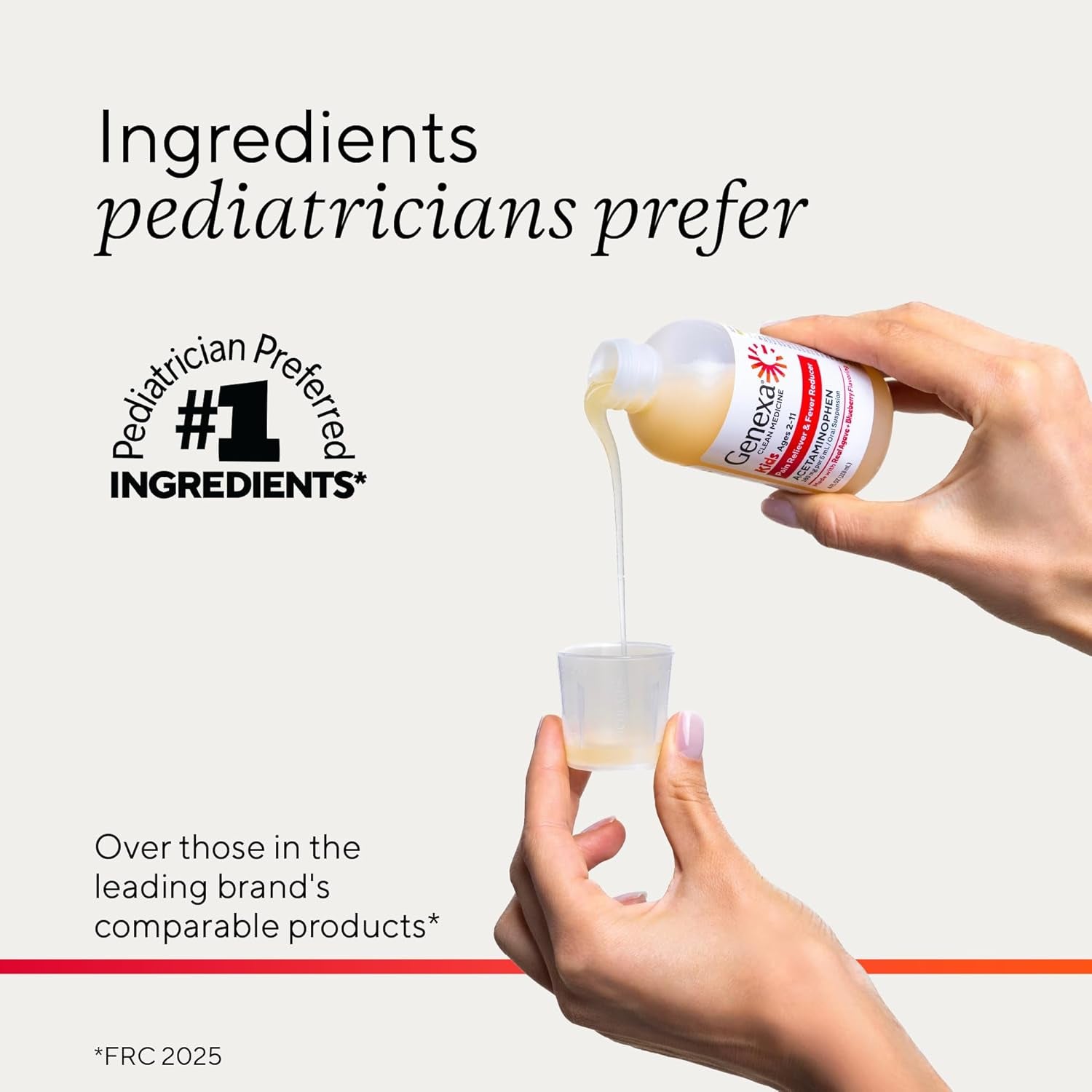 Children'S Clean Acetaminophen | Pediatrician Preferred Ingredients | Pain & Fever Reducer for Kids | Dye Free, 0% Artificial Additives | Ages 2-11, Delicious Organic Blueberry Liquid, 4 Fl Oz