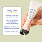 Cradle Cap Baby Hair Treatment Kit - Includes Bye-Bye Cradle Cap Gel, Cradle Cap Silicone Brush, & 3.5Oz All over Ointment - Gentle for Babies’ Sensitive Skin