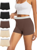 Period Underwear for Women Heavy Flow Leakproof Menstural Underwear Period Shorts 5 Pack