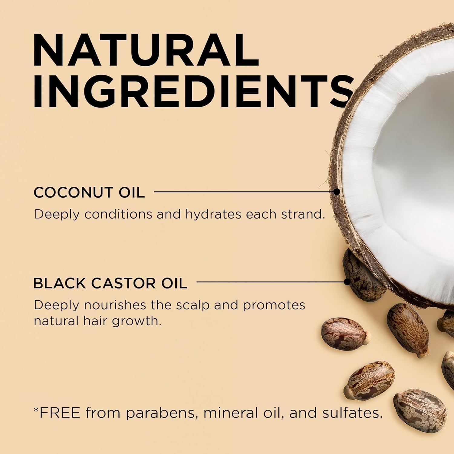 Black Castor Miracle Extra Hold Braid, Loc, Twist Gel - Extreme Hold Braiding Hair Gel, Edge Control & Tames Frizz, No Flake | Natural Ingredients, Coconut Oil | 8Oz