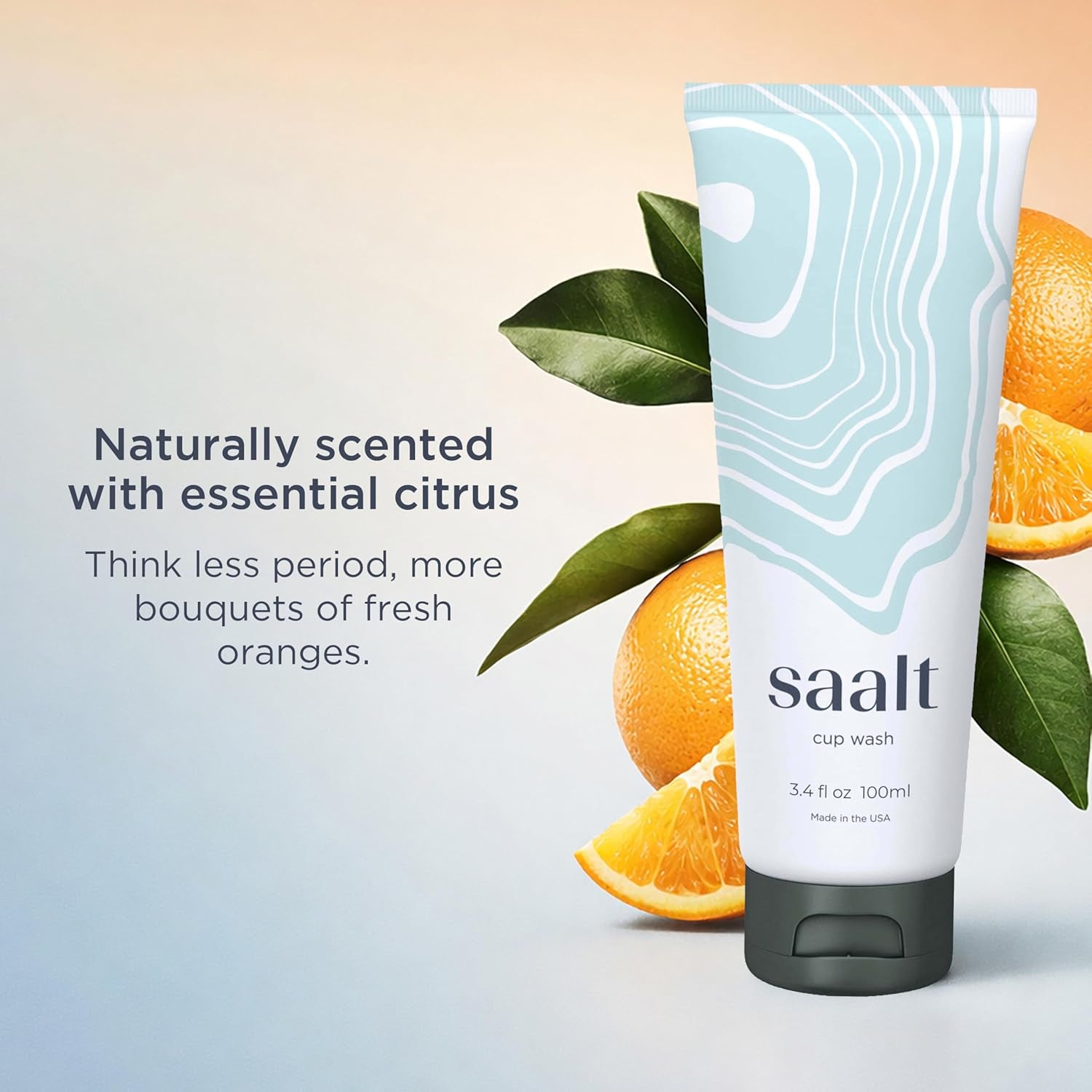 Menstrual Cup Wash Cleanser - Menstrual Disc Wash - Ph Balanced - No Irritants or Harsh Chemicals - 3.4 Fl Oz