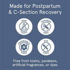 Postpartum Underwear with Organic Cotton Max Absorbency for Postpartum Bleeding - Pregnancy Hospital Bag Essentials - 10 Count