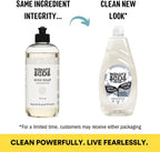 Liquid Dish Soap | Clean, Simple Ingredients | Extra Scrubbing Power | Unscented, 24 Oz - 2 Pack