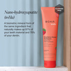 Fluoride Free Toothpaste Nano Hydroxyapatite Toothpaste - Strawberry Mango Flavor, 4 Oz 1Pk