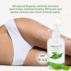 Feminine Intimate Wash for Sensitive Skin, 250 Ml, Ph-Balanced Cleanser with Organic Tea Tree & Botanical Extracts