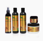 Kids Curl Care Kit - Leave-In Conditioner, Hair Moisturizer, Scalp Stimulator, Shampoo & Conditioner for Kinky, Coily, Wavy Hair Types