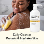 Soothing Body Wash - Daily Shower Gel & Eczema Treatment - Sensitive Skin Body Wash for Adults, Kids, & Babies - Body Cleanser for Eczema Relief (13 Oz)