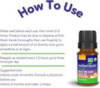 Organic Nighttime Baby Tooth Oil for 4 Months+ (0.5 Fl Oz) - Baby Teething Relief Oil* for Soothing & Massage for Tiny Gums* - Organic Blend of Essential Oils & Sleepy Time Herbs*