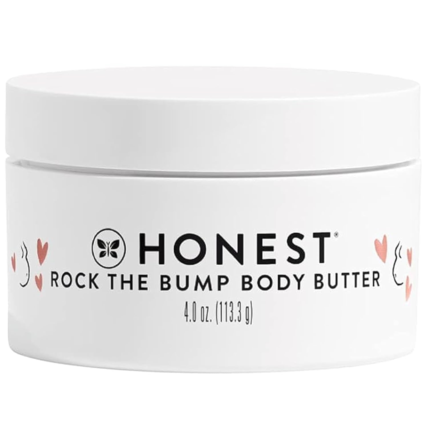 Mama Rock Bump Body Butter Moisturizing Stretch Mark Cream, Shea Avocado Oil, Vitamin E, Hypoallergenic and Dermatologist Tested, 4 Oz