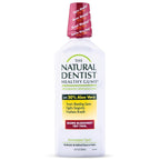 Peppermint Twist Mouthwash, No Alcohol & No Fluoride, Plant-Based Daily Rinse That Refreshes & Comforts the Mouth, 16.9 Fl Oz