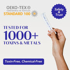 100% Organic Cotton Easy Glide Tampons with Compact Plant Based BPA Free Applicator, Chlorine Free, Toxin Free, Hypoallergenic, Dermatologically Tested, Fragrance Free, Super, 54 Count