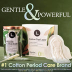 Cotton Tampons Regular Absorbency, Contains an Organic Cotton Core, Made without Synthetic Pesticides, or Fragrances, 84 Count