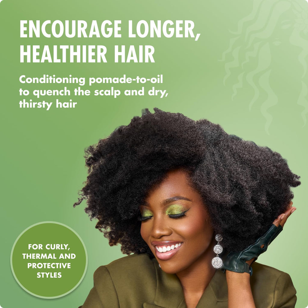 Rosemary & Mint Hair Pomade for Women & Men - Conditioning Natural Hair Moisturizer to Quench the Scalp, Lock in Wave Patterns, Add Shine & Help Protect against Dryness (5 Oz)