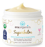 Healing Ointment for Babies - USDA Certified Organic Natural Moisturizer Gentle on Sensitive Skin Prone to Baby Eczema, Cradle Cap (Infant Seborrheic Dermatitis), Rashes, Hives 2Oz