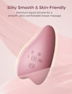 A1Pro Lactation Massager, Deep Vibration & Rapid Heating for Clog Relief & Efficient Pumping, Breastfeeding Essentials with Memory Function & Fast Charging, for Postpartum Mom