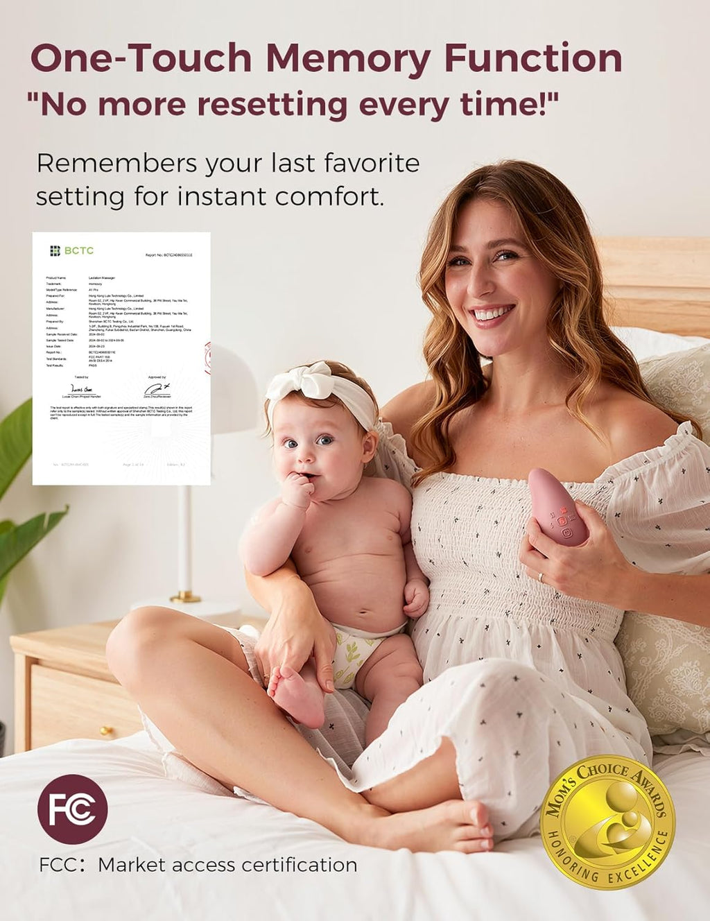 A1Pro Lactation Massager, Deep Vibration & Rapid Heating for Clog Relief & Efficient Pumping, Breastfeeding Essentials with Memory Function & Fast Charging, for Postpartum Mom
