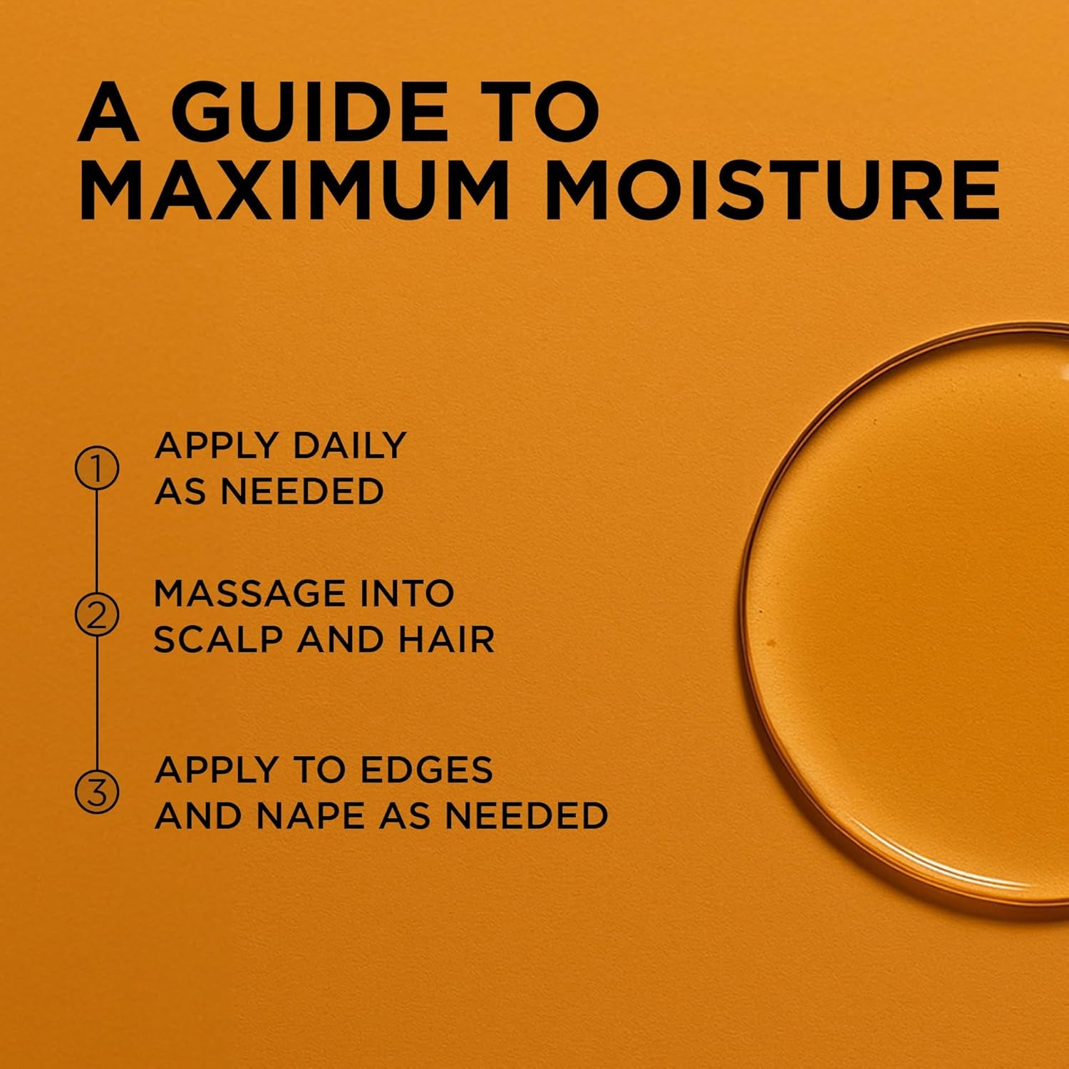 Black Castor Miracle Hair & Scalp Sealing Oil – Hair Oil with Black Castor, Tea Tree & Soybean Oil for Moisture Lock, Scalp Relief & Growth Support | 6Oz